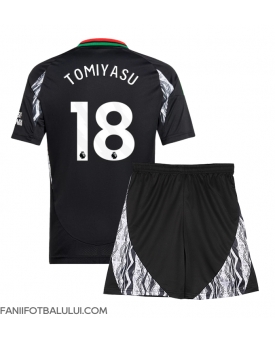 Arsenal Takehiro Tomiyasu #18 Echipament de Fotbal Replică 2024-25 Copii Deplasare (+ Șorturi)